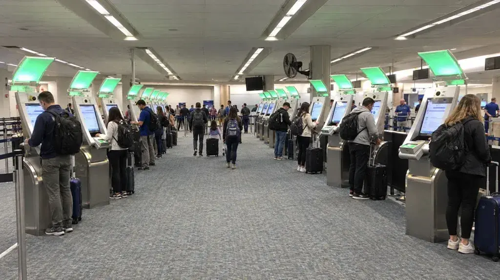 Immigration, customs, passport control, MCO airport